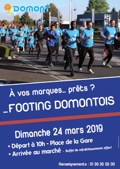 Affiche footing mars 2019 Affiche footing mars 2019