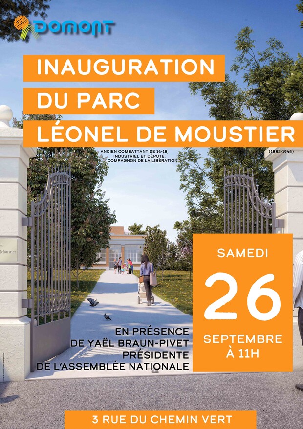 AFFICHE inauguration leonel de moustier1
