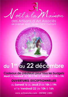 Affiche Noël à la maison 2017 Affiche Noël à la maison 2017
