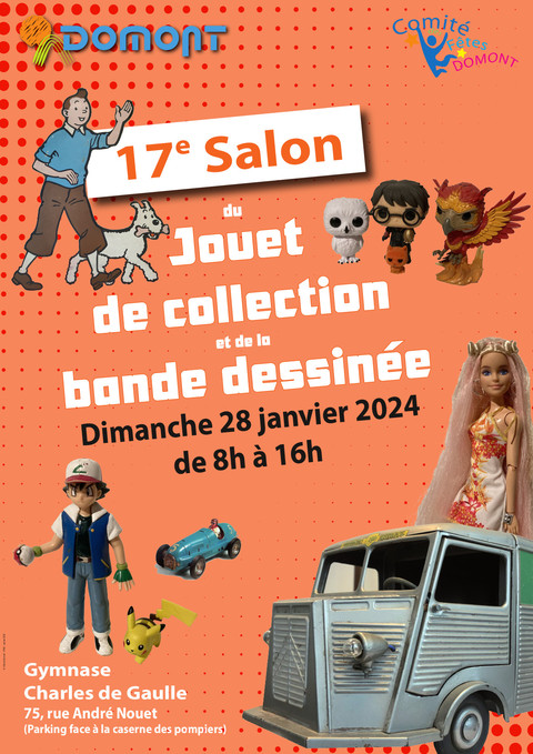 Affiche Salon du jouet de collection 2024