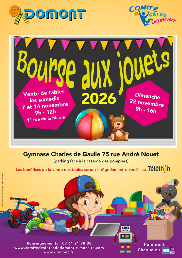 CDF - Bourse aux Jouets 2026
