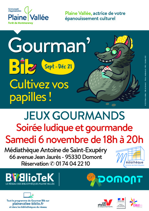 Jeux Gourmands - Gourmanbib 06-11-2021