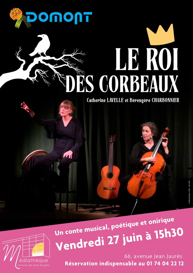Médiathèque - Le roi des corbeaux Médiathèque - Le roi des corbeaux