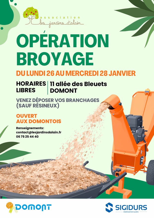 Operation broyage 2026