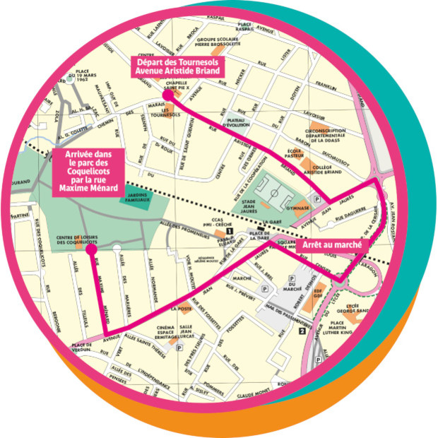 Plan parcours carnaval 2019 Plan parcours carnaval 2019