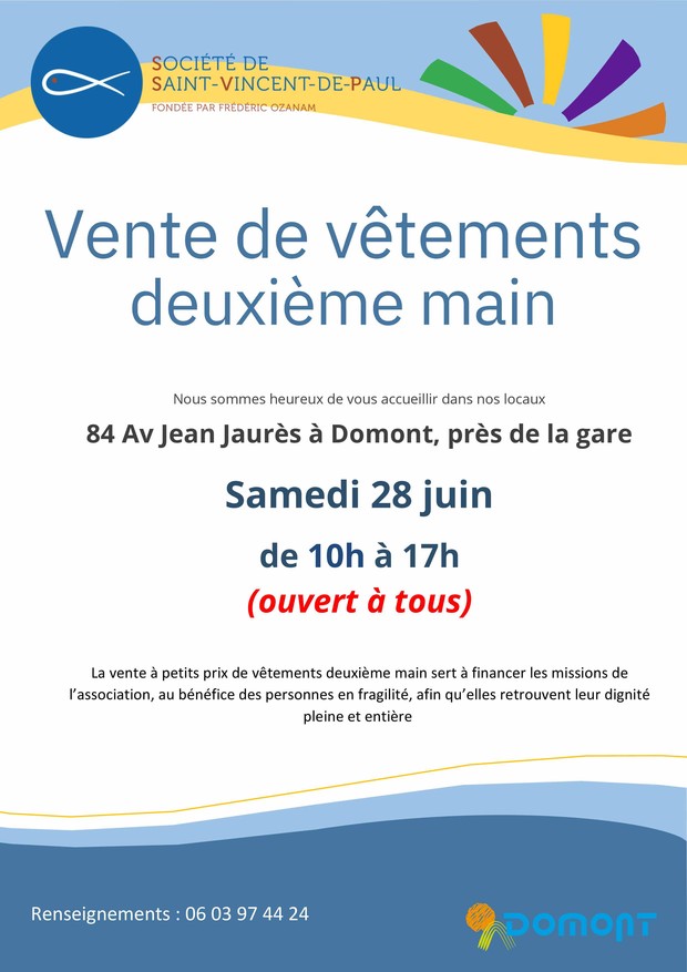 vestiaire Juin Domont