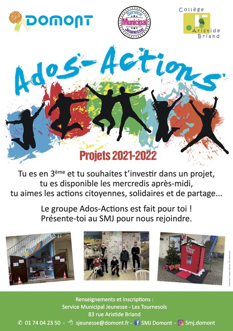 Projets ados-actions 2021 2022