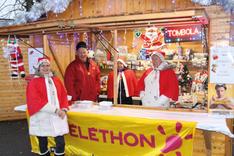 Comité des fêtes au marché de Noël